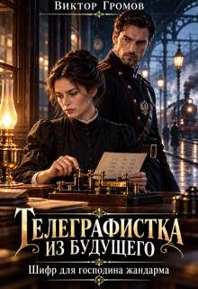 Обложка книги «Телеграфистка из будущего. Шифр для господина жандарма»
