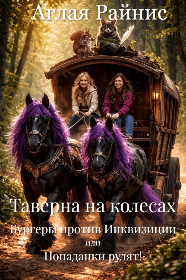 Обложка книги «Таверна на колесах. Бургеры против Инквизиции или Попаданки рулят!»