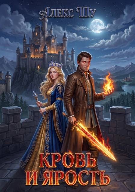 Обложка книги «Кровь и Ярость»