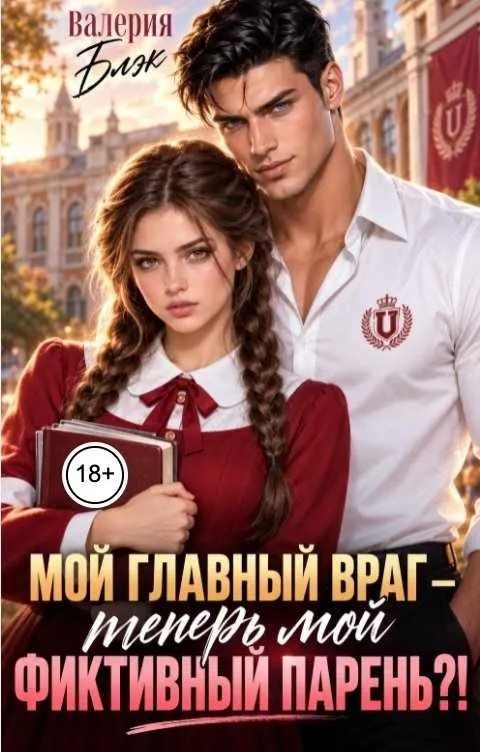 Обложка книги «Мой главный враг - теперь мой фиктивный парень?!»