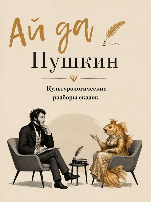 Обложка книги «Ай да Пушкин. Сборник сказок с культурологическими разборами»