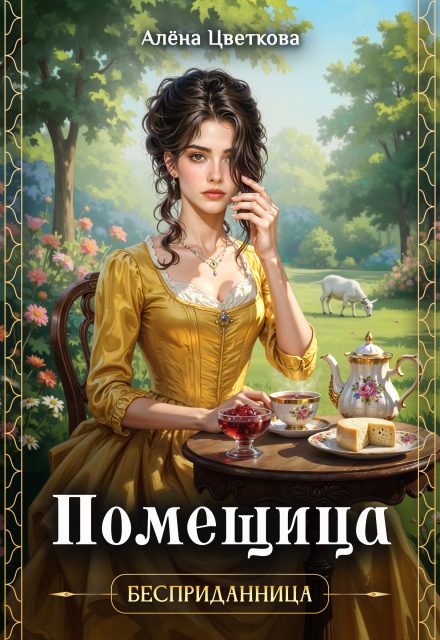 Обложка книги «Помещица»