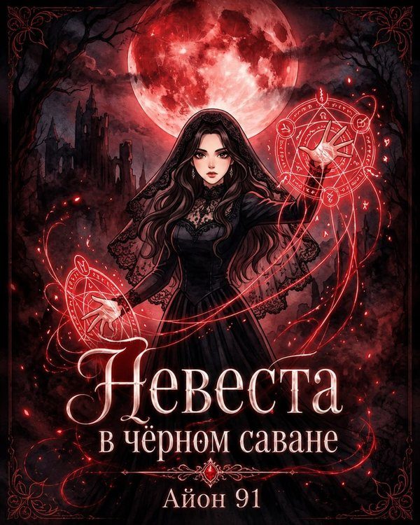Обложка книги «Невеста в чёрном саване»