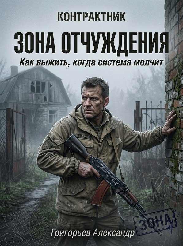 Обложка книги «Контрактник 1. Зона отчуждения»