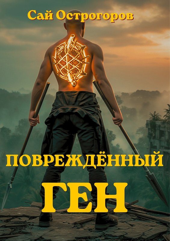 Обложка книги «Повреждённый ген. Книга 1»