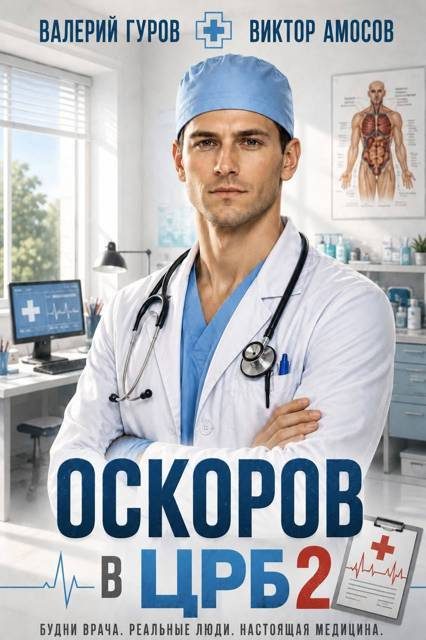 Обложка книги «Оскоров в ЦРБ 2»
