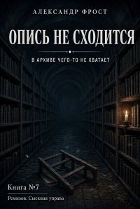 Обложка книги «Опись не сходится»