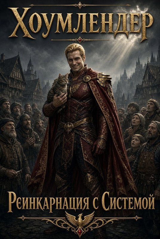 Обложка книги «Хоумлендер - Реинкарнация с системой»