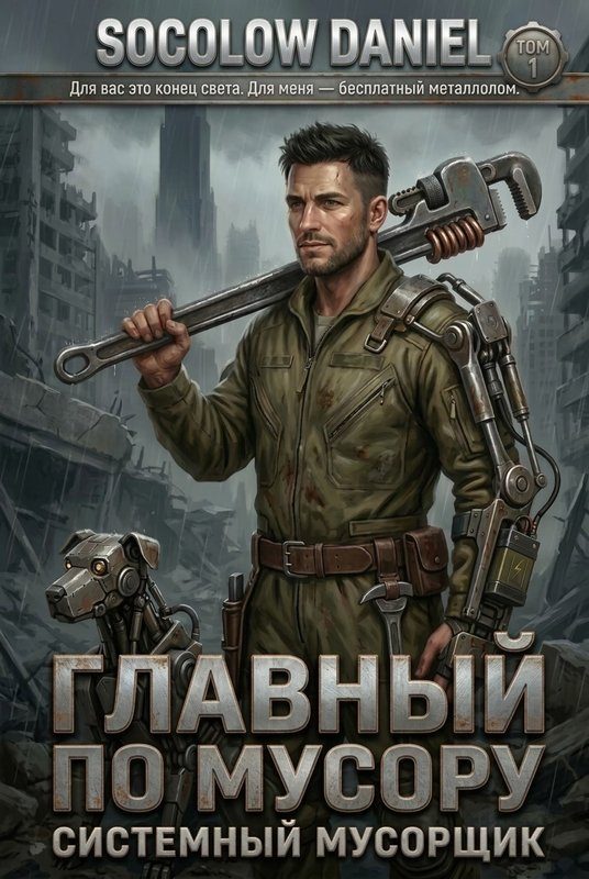 Обложка книги «Главный по мусору. Том 1: Системный Мусорщик»