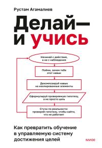 Обложка книги «Делай – и учись. Как превратить обучение в управляемую систему достижения целей»
