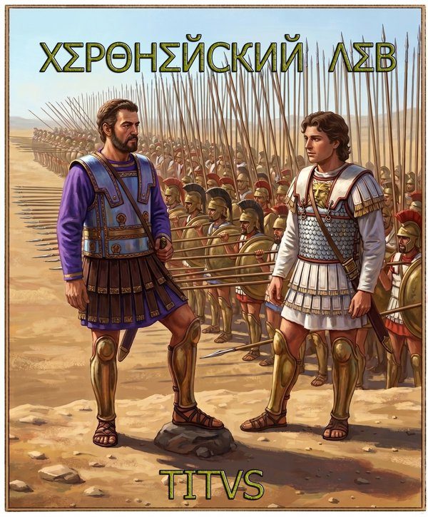 Обложка книги «Херонейский Лев»