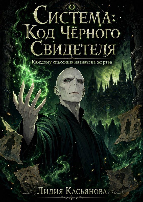 Обложка книги «Система: Код Чёрного Свидетеля — Каждому спасению назначена жертва 1 книга»