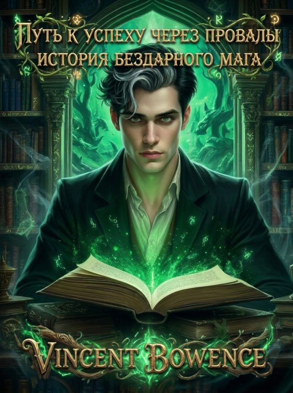 Обложка книги «Путь к успеху через провалы история бездарного мага»