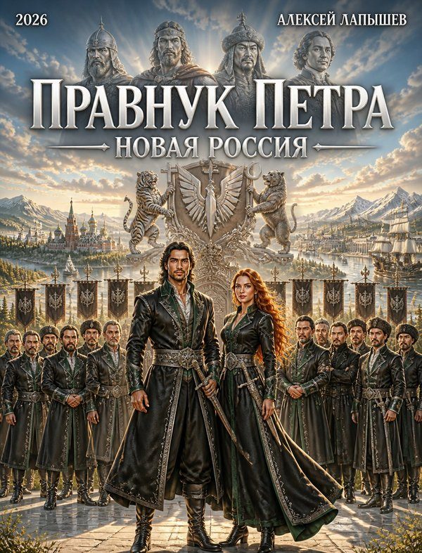 Обложка книги «Правнук Петра»