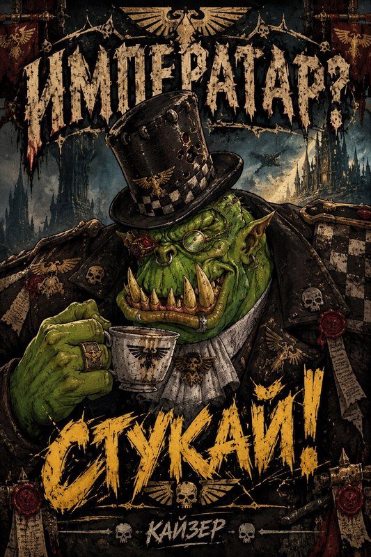 Обложка книги «Императар? Стукай!»