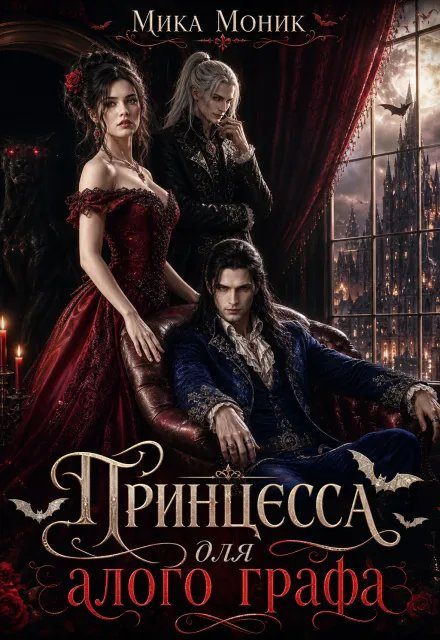 Обложка книги «Принцесса для алого графа»