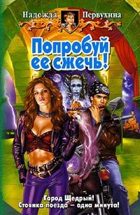 Обложка книги «Попробуй ее сжечь!»