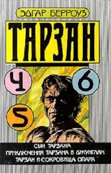 Обложка книги «Приключения Тарзана в джунглях»